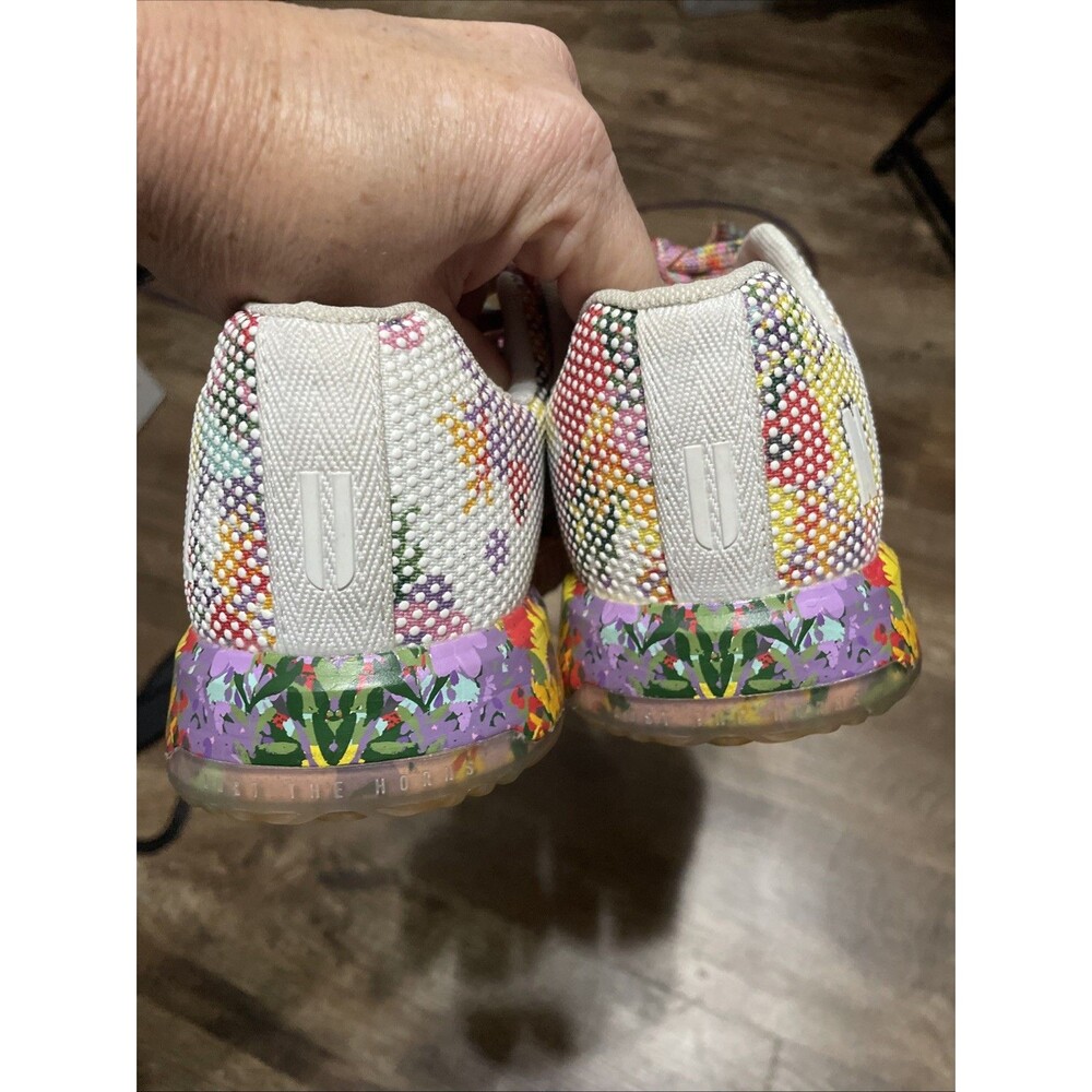 No Bull Trainer Shoes Sneakers Floral Daisy Super Fabric Design Women US 6 - Picture 3 of 11